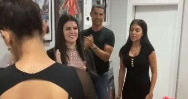 شاهد.. رونالدو يتجاهل الحجر المنزلى للاحتفال بعيد ميلاد ابنه شقيقته