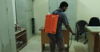 صور.. مدينة الأقصر تنهى أعمال تعقيم رئاسة حى شرق لمواجهة "كورونا"