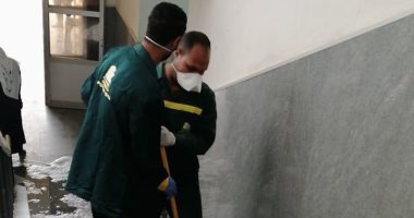 صور.. رش وتعقيم مستشفى الحميات بمحافظة الأقصر كل ساعتين لمكافحة العدوى