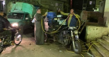 لمواجهة كورونا..مبادرة شبابية لتوعية المواطنين وتعقيم قرية الطيبة بالدقهلية