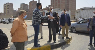محافظ الجيزة يتفقد الشوارع لمتابعة تطبيق الإجراءات الوقائية وغلق الحدائق