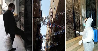 كيف يعيش أهالى بهتيم بعد تطبيق الحجر الصحى؟.. 10 شباب من أبناء شبرا الخيمة يتطوعون لخدمة الأهالى.. ويؤكدون: توزيع 1000 كرتونة سلع وأطنان من الخضروات.. وهاتف لتلبية متطلبات الدواء و300 كيلو كلور للتعقيم.. صور
