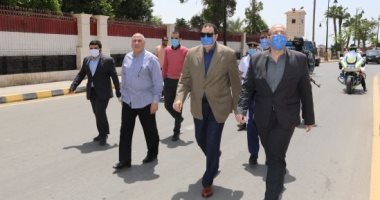 محافظ بنى سويف يطمئن ميدانيا على تطبيق قرارات الحكومة ويشيد بالتواجد الأمنى