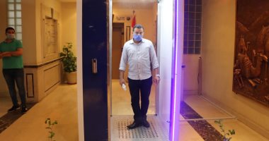  ظهور أول بوابة إليكترونية للتعقيم والتطهير بجنوب سيناء