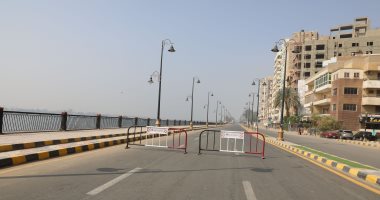 محافظ بنى سويف: إغلاق الحدائق وطريق الكورنيش والمواطنون التزموا بقرارات الحكومة 