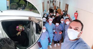 صور.. سيدة المطرية بالدقهلية بعد شفائها من فيروس كورونا: لم أعرف حتى الآن مصدر إصابتى.. "فاطمة": مكثت 11 يوما بالمنزل وتوجهت للمستشفى بعد سوء حالتى.. وأشكر الجيش الأبيض بمستشفى العزل لتوفيرهم كل وسائل الراحة