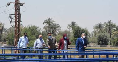 صور.. تشغيل محطة معالجة الصرف الصحى بالبدرمان لخدمة 35 ألف نسمة فى المنوفية