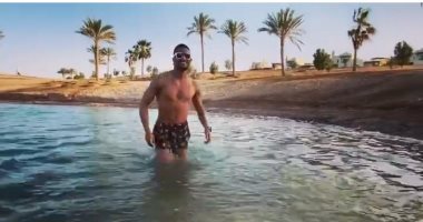 رحلة استجمام قبل عرض مسلسله.. محمد رمضان يستقبل الصيف بعطلة فى الجونة.. فيديو وصور