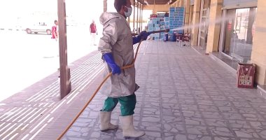جنوب سيناء تواصل أعمال الرش والتعقيم بمناطق شرم الشيخ 