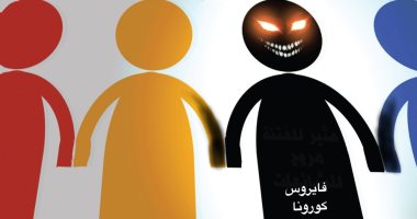 كاريكاتير صحيفة سعودية.. التباعد الاجتماعى وقاية 