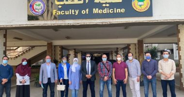 جامعة طنطا تدعم الحجر الصحى بدفعة من الكوادر الطبية لمواجهة كورونا