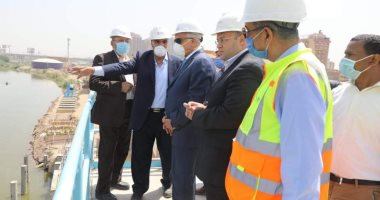 محافظ الجيزة يتفقد محطات المياه لمتابعة خطة الشركة لمواجهة فصل الصيف