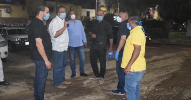 صور.. سكرتير محافظة الأقصر يتابع تطبيق حظر التجوال وإزالة 7 إشغالات بالطرق