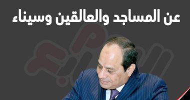 إنفوجراف.. رسائل الرئيس عن أزمة كورونا والعالقين بالخارج وسيناء