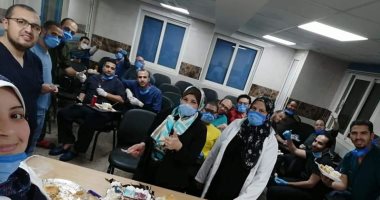 صور .. مستشفى قها للحجر الصحى للفريق الطبى : أنتم زهرة شباب مصر وأبطالها