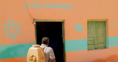 تعقيم مبنى مستشفى باريس المركزى بالوادى الجديد والوحدات الصحية بقرى المركز