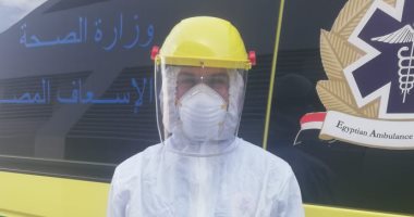 الجيش الأبيض.. "محمد " مسعف "على خط مواجهة كورونا بجنوب سيناء  