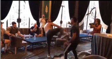 محمد إمام يكشف كواليس مشاهد الأكشن فى فيلمه "لص بغداد".. فيديو