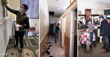 "جدعنة المصريين" تظهر فى الشدائد.. "فينا خير" مبادرة شبابية بأسيوط لمساندة الأهالى فى مواجهة كورونا.. أعضاء الحملة: عقمنا 100 مسجد ووفرنا 300 كرتونة رمضانية.. وطهرنا عشرات الشوارع وسيارات الأجرة.. صور