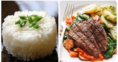 فطارك هيلثى فى رمضان.. شرائح لحم كندوز وأرز مسلوق