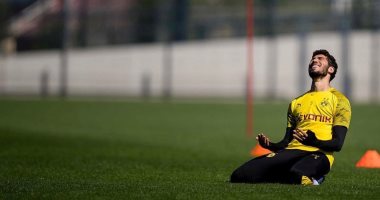 شاهد.. كيف احتفل أشرف حكيمي بالعودة للتدريبات مع بوروسيا دورتموند