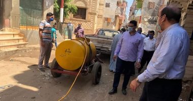 رئيس مدينة منوف : تطهير قرية هيت للمرة الخامسة للوقاية من كورونا