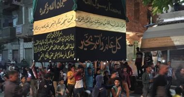 أهالى محرم بك بالإسكندرية: الطواف بمجسم الكعبة عادة سنوية لنا منذ 10 سنوات