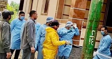 صور.. محافظ كفر الشيخ: استمرار أعمال التطهير والتعقيم بقرية الزعفران