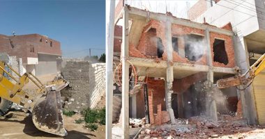 صور..المحافظات تنجح فى إزالة 4495 حالة تعد بالبناء على الأراضى الزراعية وأملاك الدولة.. معدومى الضمير استغلوا أزمة كورونا بزيادة الارتفاعات.. والمحافظون: نواصل استرداد حق الدولة وتحويل المعتدين للنيابة العسكرية