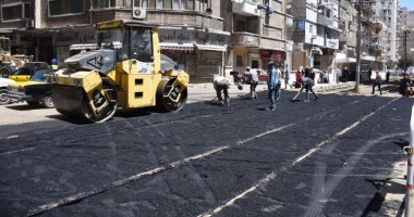 صور .. الانتهاء من رفع كفاءة وإعادة تأهيل مزلقان ترام فلمنح شرق الإسكندرية