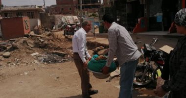 إزالة سوق "نشيل" العشوائي بمركز قطور فى محافظة الغربية