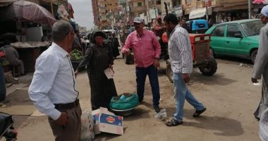 صور .. إزالة مبنى مخالف فى المهد والاسواق العشوائية بقطور فى الغربية 