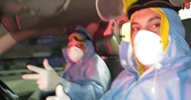 الجيش الأبيض.. محمد من إسعاف كفر الشيخ فى مواجهة كورونا