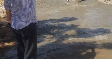  تغطية الغرف المتواجدة بالطرق بقرية أولاد سالم بحرى بسوهاج 