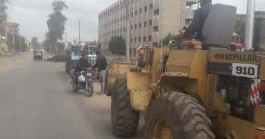 صور.. حملة نظافة مكبرة وتجميل  وتطهير بشوارع قطور بالغربية