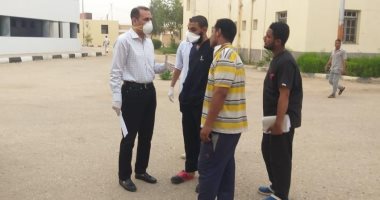 وكيل صحة الأقصر يقود جولة بمستشفى الحميات ويحيل مشرف المستشفى للتحقيق