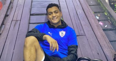 مصطفى محمد مهاجم الزمالك: "لعبت فترة والحظ مكنش معايا"