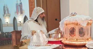 مطران جبل لبنان للسريان يترأس صلوات جنازة كاهن الكنيسة المصرية ببيروت