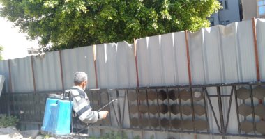 تطهير وتعقيم صهريج "بن النبية" الأثري بالإسكندرية.. صور