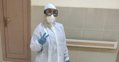 الجيش الأبيض.. "سمر" ممرضة بمستشفى أسوان التخصصى تقوم بدورها لمواجهة كورونا