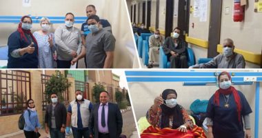 "مصريون على خط النار".. مستشفى إسنا للعزل الصحى بالأقصر يواصل قتاله ضد فيروس كورونا.. تعافى 18 حالة فى 48 ساعة.. ومديرة المستشفى تشيد بجهود الفريق الطبى.. والعلاقات العامة تطلق مبادرة "رمضان أحلى فى بيتك".. صور