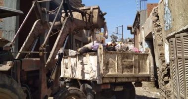 رفع 115 طن قمامة فى حملات بمركز تلا فى المنوفية