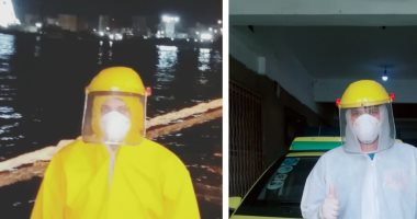 الجيش الأبيض.. "رامى" مسعف على خط مواجهة كورونا بهيئة الإسعاف