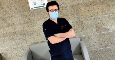 جيشنا الأبيض.. "محمود" من قلب مستشفى 15 مايو للعزل على خط مواجهة كورونا