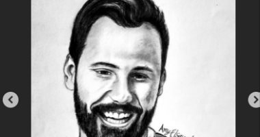 جنش يستعرض صورة مرسومة مع علم الزمالك عبر إنستجرام