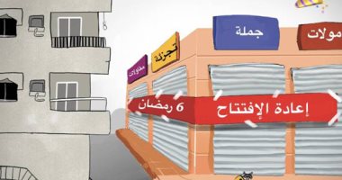 كاريكاتير صحيفة سعودية يسلط الضوء على تخفيف إجراءات كورونا 