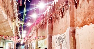 بهجة رمضان.. "محمد" يشارك بصورة تزيين شارع مدرسة النجاح بالوراق