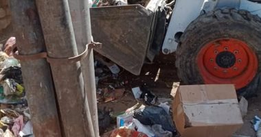 رفع 53 طن قمامة ومخلفات فى حملة نظافة بقرى مركز سوهاج 