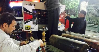 غلق كافية ومحل بلاى ستيشن بالمنصورة ومصادرة محتوياتهم لمخالفة قرار الحظر