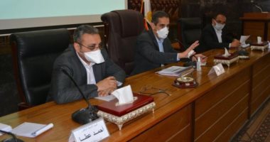 محافظ الغربية يعقد اجتماعا موسعا لمتابعة المشروعات الجارى تنفيذها